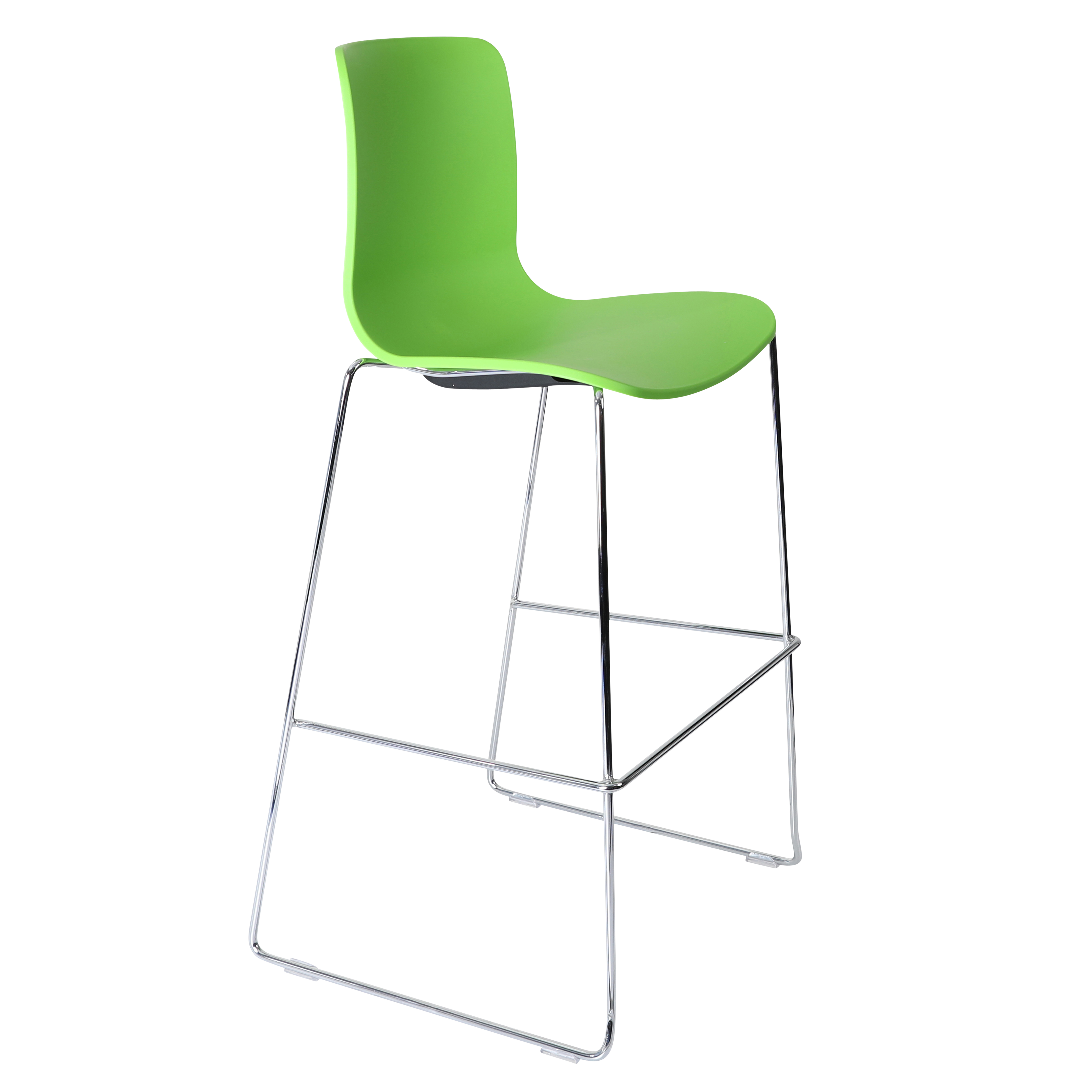 Acti Stool (Green / Stool Sled Base)